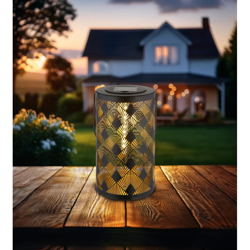 Globo - Popierinis LED žibintas, įkraunamas saulės energija LED/0,5W/3V IP44