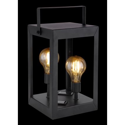 Globo - LED Saulės energijos šviestuvas 2xLED/0,06W/3V IP44