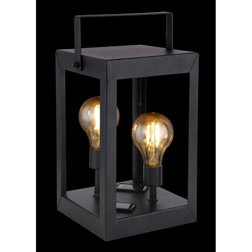 Globo - LED Saulės energijos šviestuvas 2xLED/0,06W/3V IP44