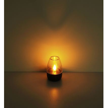 Globo - LED apšvietimas, įkraunamas saulės energija LED/0,02W/1,2V 1800K IP44 300 mAh