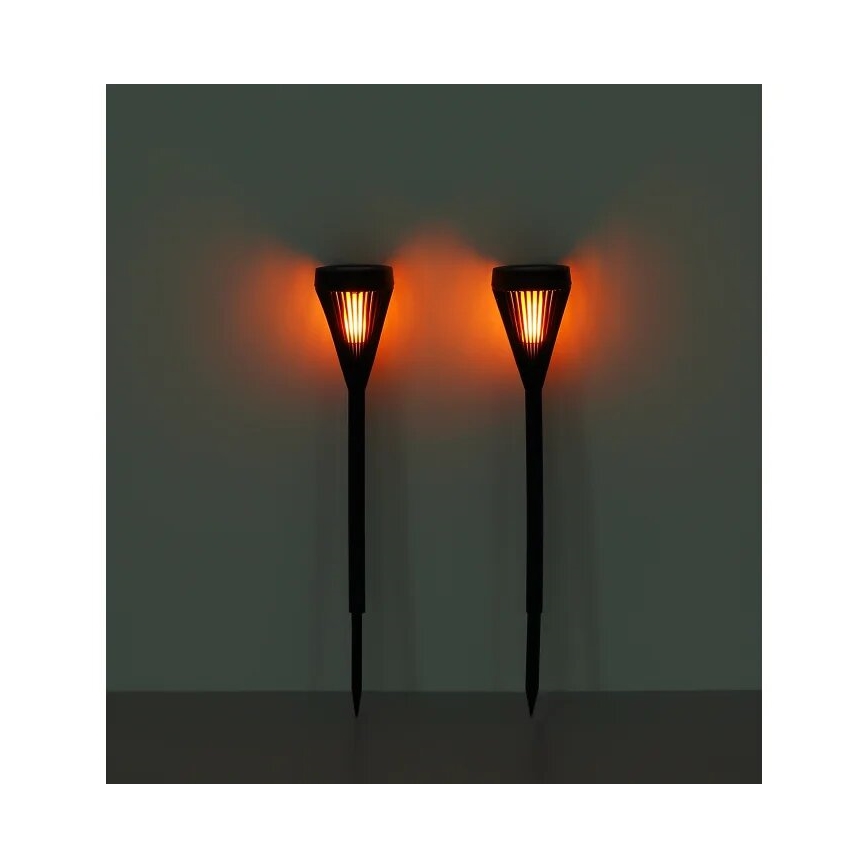 Globo - KOMPLEKTAS 2x LED šviestuvas, įkraunamas saulės energija LED/0,1W/1,2V IP44 300 mAh