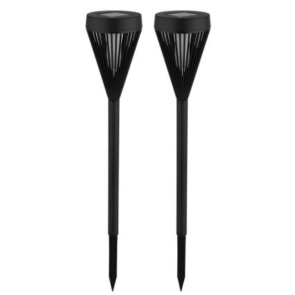 Globo - KOMPLEKTAS 2x LED šviestuvas, įkraunamas saulės energija LED/0,1W/1,2V IP44 300 mAh