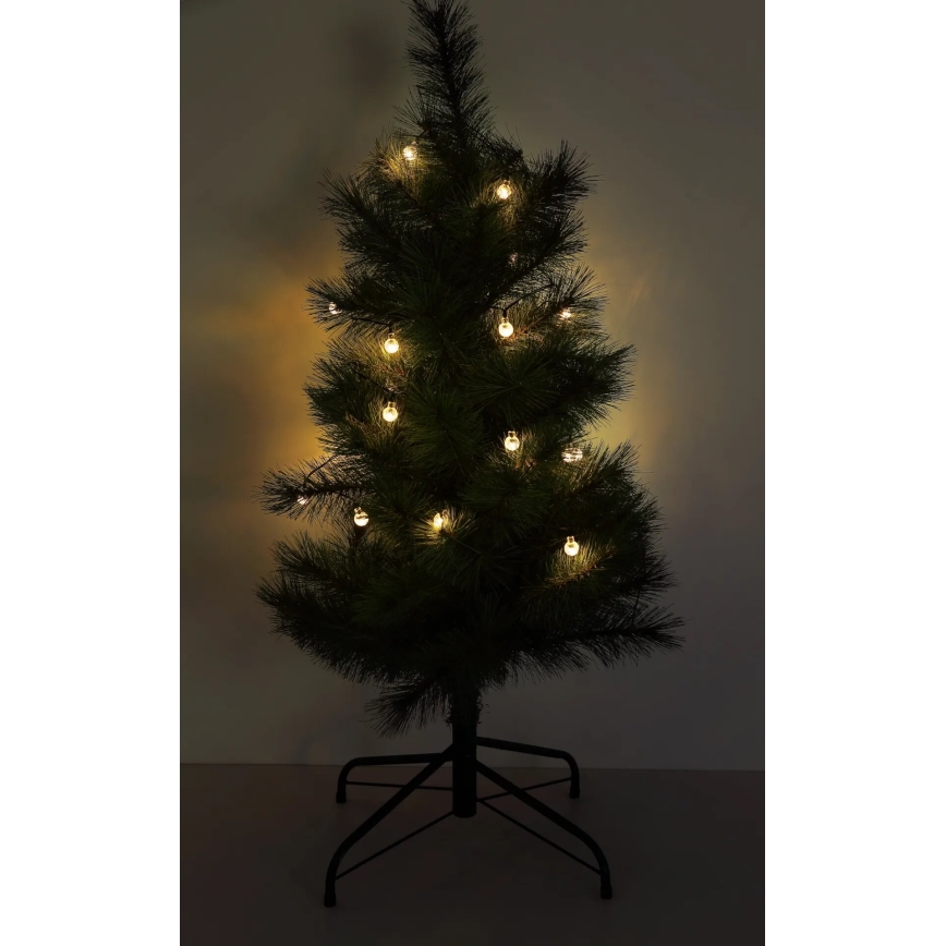 Globo - LED grandinė, įkraunama saulės šviesa 20xLED/0,06W/3,2V 285 cm IP44 600 mAh