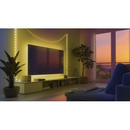Globo - LED juosta 50xLED/0,06W/5V 5 m 8 funkcijos