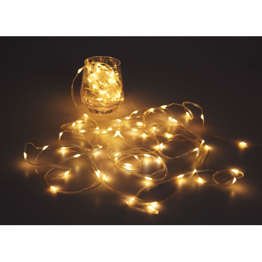 Globo - LED juosta 50xLED/0,06W/5V 5 m 8 funkcijos