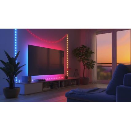 Globo - LED RGB juosta 50xLED/0,06W/5V 5 m 27 funkcijų