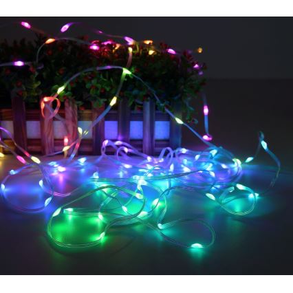 Globo - LED RGB juosta 50xLED/0,06W/5V 5 m 27 funkcijų