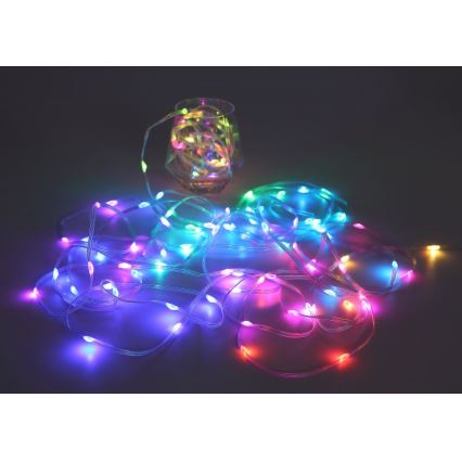 Globo - LED RGB juosta 50xLED/0,06W/5V 5 m 27 funkcijų