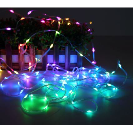 Globo - LED RGB juosta 100xLED/0,06W/5V 10 m 27 funkcijų