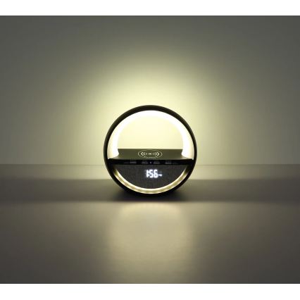 Globo - LED RGB jutiklinė įkraunama stalinė lempa su garsiakalbiu LED/3,5W/5V 1800 mAh