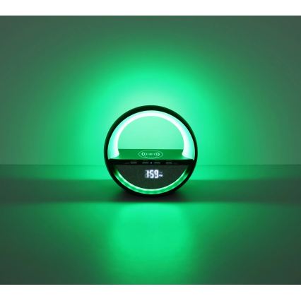 Globo - LED RGB jutiklinė įkraunama stalinė lempa su garsiakalbiu LED/3,5W/5V 1800 mAh