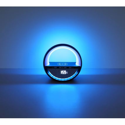 Globo - LED RGB jutiklinė įkraunama stalinė lempa su garsiakalbiu LED/3,5W/5V 1800 mAh