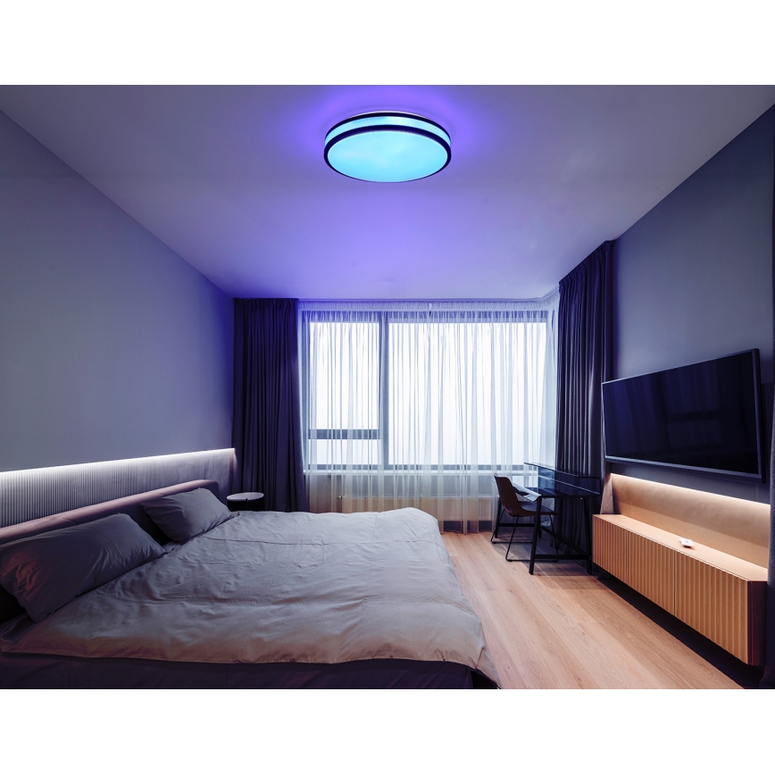 Globo - LED RGBW Reguliuojamas lubinis šviestuvas LED/18W/230V 2700-6000K + nuotolinio valdymo pultas