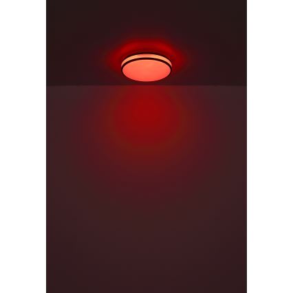 Globo - LED RGBW Reguliuojamas lubinis šviestuvas LED/18W/230V 2700-6000K + nuotolinio valdymo pultas