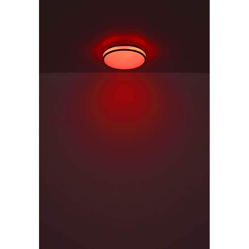Globo - LED RGBW Reguliuojamas lubinis šviestuvas LED/18W/230V 2700-6000K + nuotolinio valdymo pultas