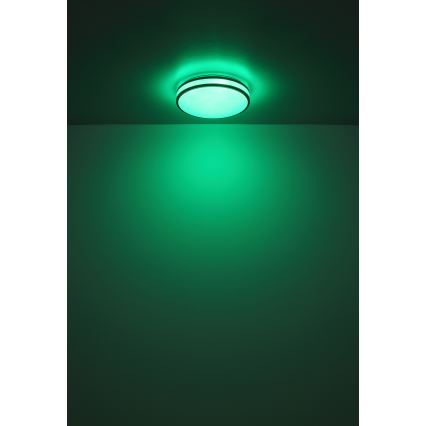 Globo - LED RGBW Reguliuojamas lubinis šviestuvas LED/18W/230V 2700-6000K + nuotolinio valdymo pultas