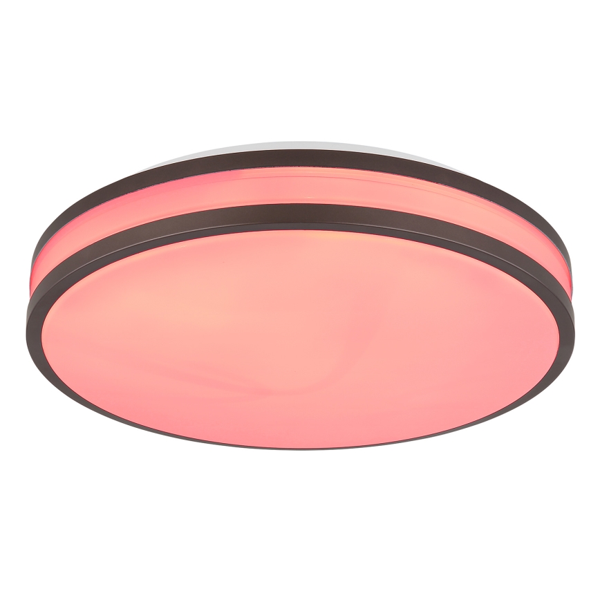 Globo - LED RGBW Reguliuojamas lubinis šviestuvas LED/18W/230V 2700-6000K + nuotolinio valdymo pultas