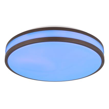 Globo - LED RGBW Reguliuojamas lubinis šviestuvas LED/18W/230V 2700-6000K + nuotolinio valdymo pultas