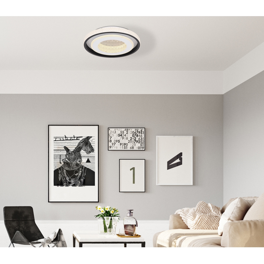 Globo - LED Pritemdomas lubinis šviestuvas LED/52W/230V 2700-6000K + nuotolinio valdymo pultas