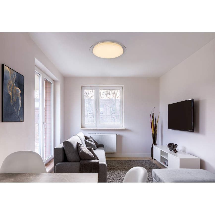 Globo - LED Pritemdomas lubinis šviestuvas LED/30W/230V 3000-6500K + nuotolinio valdymo pultas