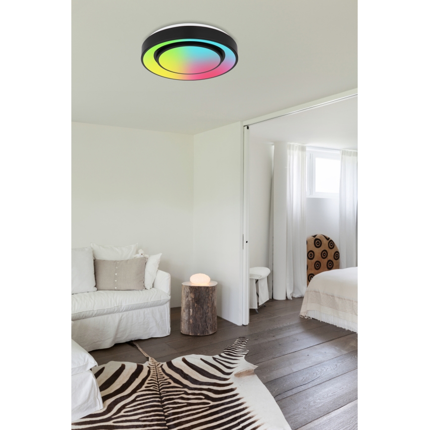 Globo - RGBW Reguliuojamas lubinis šviestuvas LED/24W/230V 3000-6500K+ nuotolinio valdymo pultas