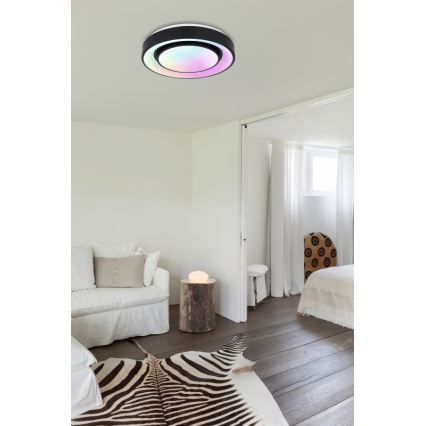 Globo - LED RGB pritemdomas lubinis šviestuvas LED/24W/230V + nuotolinio valdymo pultas