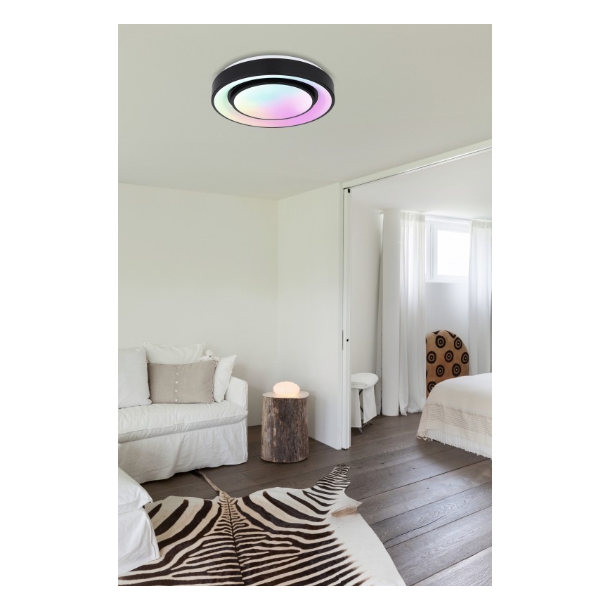 Globo - RGBW Reguliuojamas lubinis šviestuvas LED/24W/230V 3000-6500K+ nuotolinio valdymo pultas