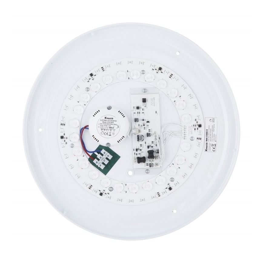 Globo - RGBW Reguliuojamas lubinis šviestuvas LED/24W/230V 3000-6500K+ nuotolinio valdymo pultas