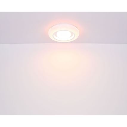 Globo - RGBW Reguliuojamas lubinis šviestuvas LED/18W/230V 2700-6500K + nuotolinio valdymo pultas