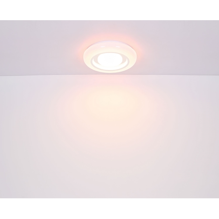 Globo - RGBW Reguliuojamas lubinis šviestuvas LED/18W/230V 2700-6500K + nuotolinio valdymo pultas