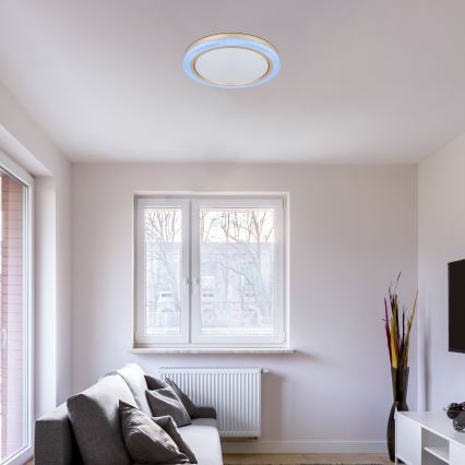 Globo - LED RGBW reguliuojamas lubų šviestuvas LED/20W/230V 2700-6500K + nuotolinio valdymo pultas