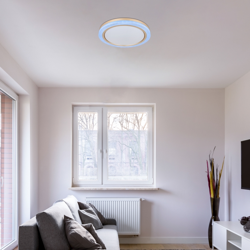 Globo - LED RGBW reguliuojamas lubų šviestuvas LED/20W/230V 2700-6500K + nuotolinio valdymo pultas
