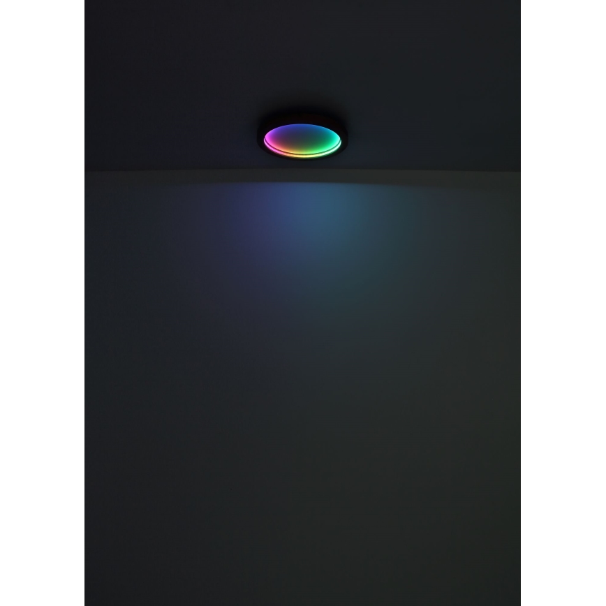 Globo - LED RGBW Reguliuojamas lubinis šviestuvas LED/24W/230V 2700-6000K + nuotolinio valdymo pultas