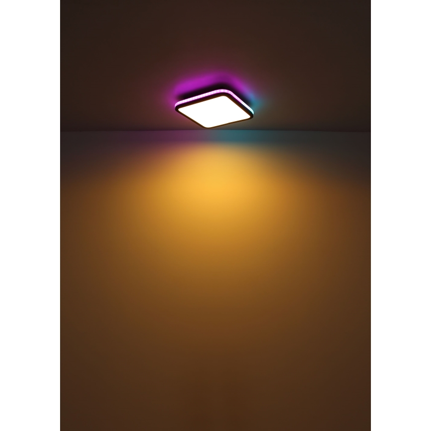 Globo - LED RGBW Reguliuojamas lubinis šviestuvas LED/40W/230V 2700-6500K + nuotolinio valdymo pultas
