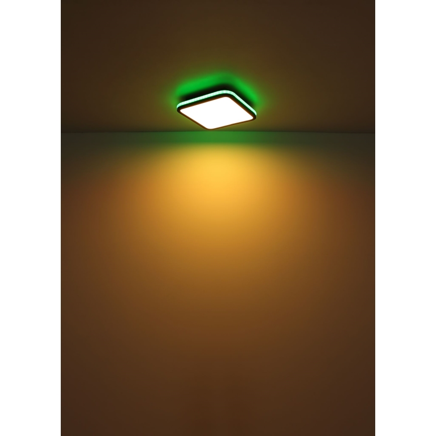 Globo - LED RGBW Reguliuojamas lubinis šviestuvas LED/40W/230V 2700-6500K + nuotolinio valdymo pultas