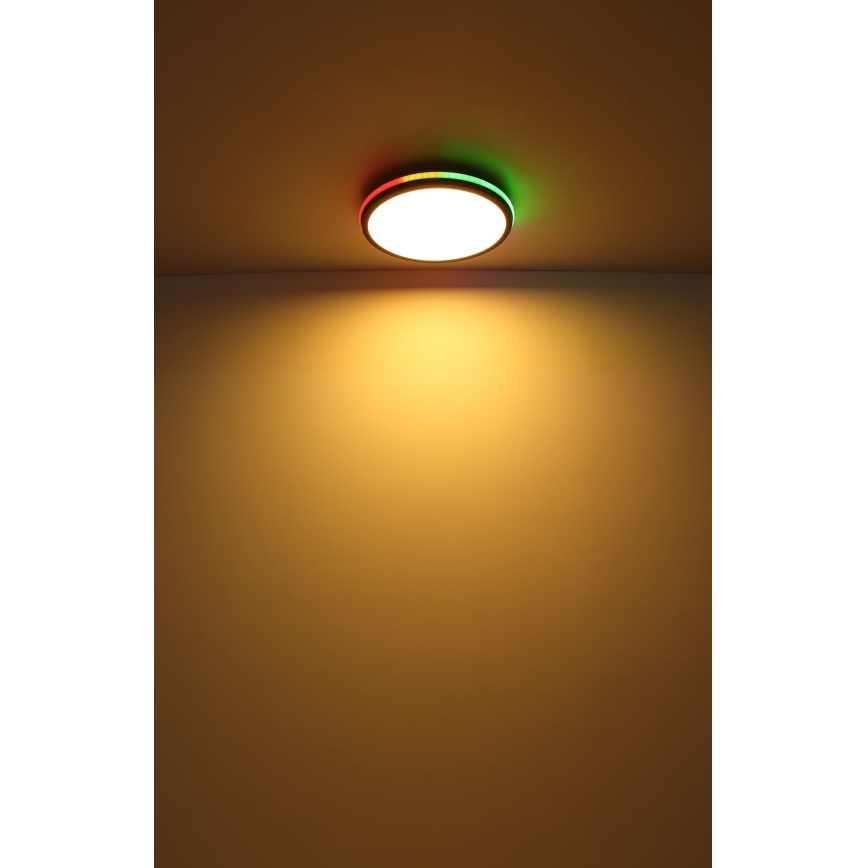 Globo - LED RGBW Reguliuojamas lubinis šviestuvas LED/40W/230V 2700-6500K + nuotolinio valdymo pultas