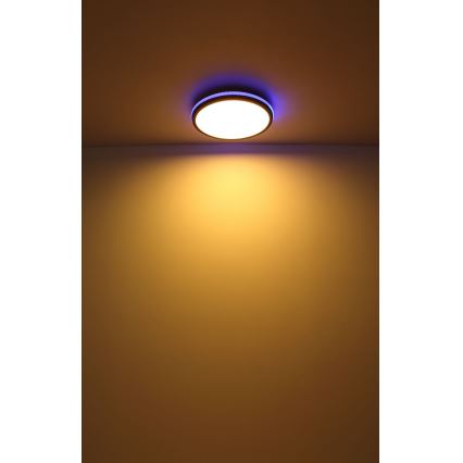 Globo - LED RGBW Reguliuojamas lubinis šviestuvas LED/40W/230V 2700-6500K + nuotolinio valdymo pultas