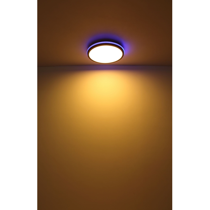 Globo - LED RGBW Reguliuojamas lubinis šviestuvas LED/40W/230V 2700-6500K + nuotolinio valdymo pultas