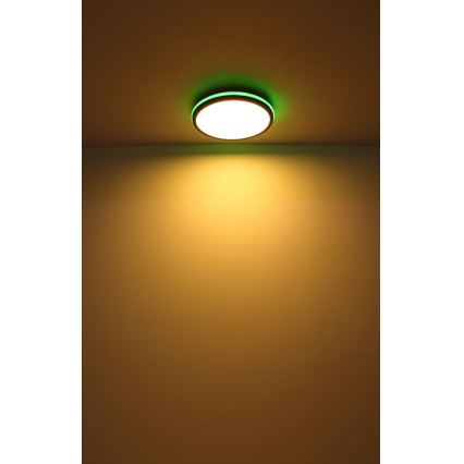 Globo - LED RGBW Reguliuojamas lubinis šviestuvas LED/40W/230V 2700-6500K + nuotolinio valdymo pultas