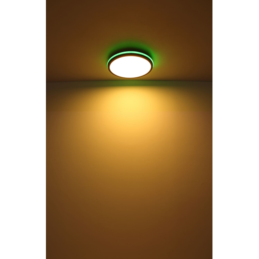 Globo - LED RGBW Reguliuojamas lubinis šviestuvas LED/40W/230V 2700-6500K + nuotolinio valdymo pultas