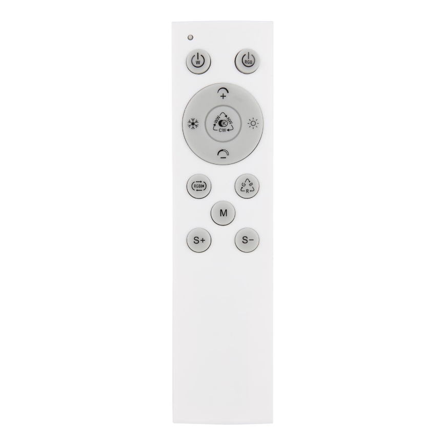 Globo - LED RGBW Pritemdomas šviestuvas LED/21W/230V + LED/3W 2700-6500K + nuotolinio valdymo pultas