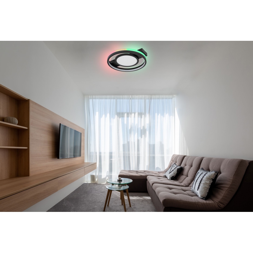 Globo - LED RGBW Reguliuojamas lubinis šviestuvas LED/40W/230V 3000-6500K + nuotolinio valdymo pultas