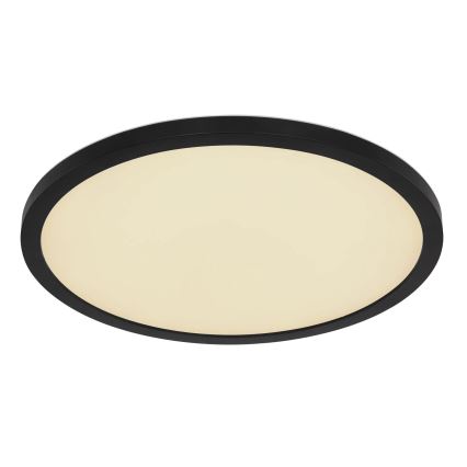 Globo - LED RGB Pritemdomas sieninis vonios šviestuvas LED/18W/230V 3000-6000K + nuotolinio valdymo pultas IP44 juoda
