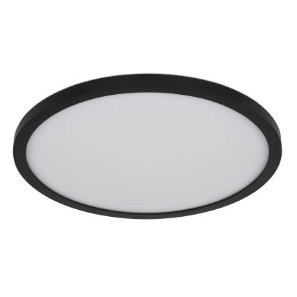 Globo - LED RGB Pritemdomas sieninis vonios šviestuvas LED/18W/230V 3000-6000K + nuotolinio valdymo pultas IP44 juoda