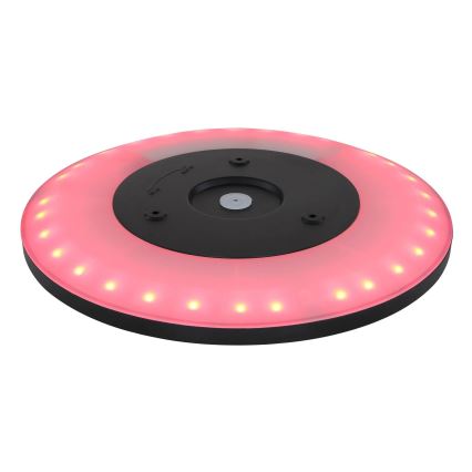 Globo - LED RGB Pritemdomas sieninis vonios šviestuvas LED/18W/230V 3000-6000K + nuotolinio valdymo pultas IP44 juoda