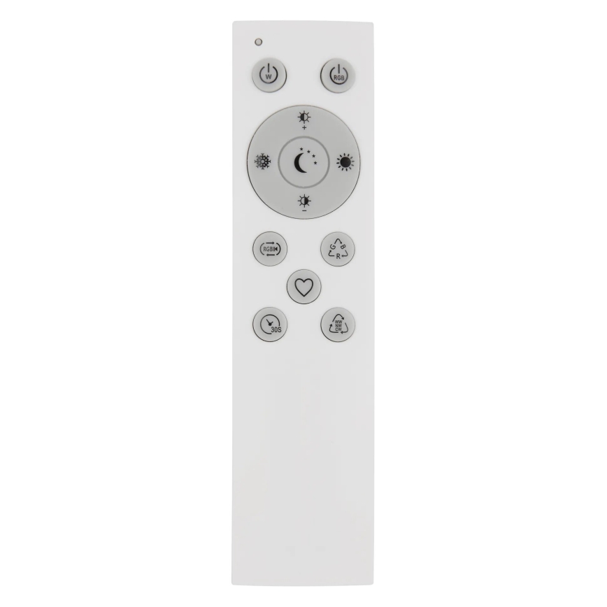 Globo - LED RGB Pritemdomas sieninis vonios šviestuvas LED/18W/230V 3000-6000K + nuotolinio valdymo pultas IP44 juoda