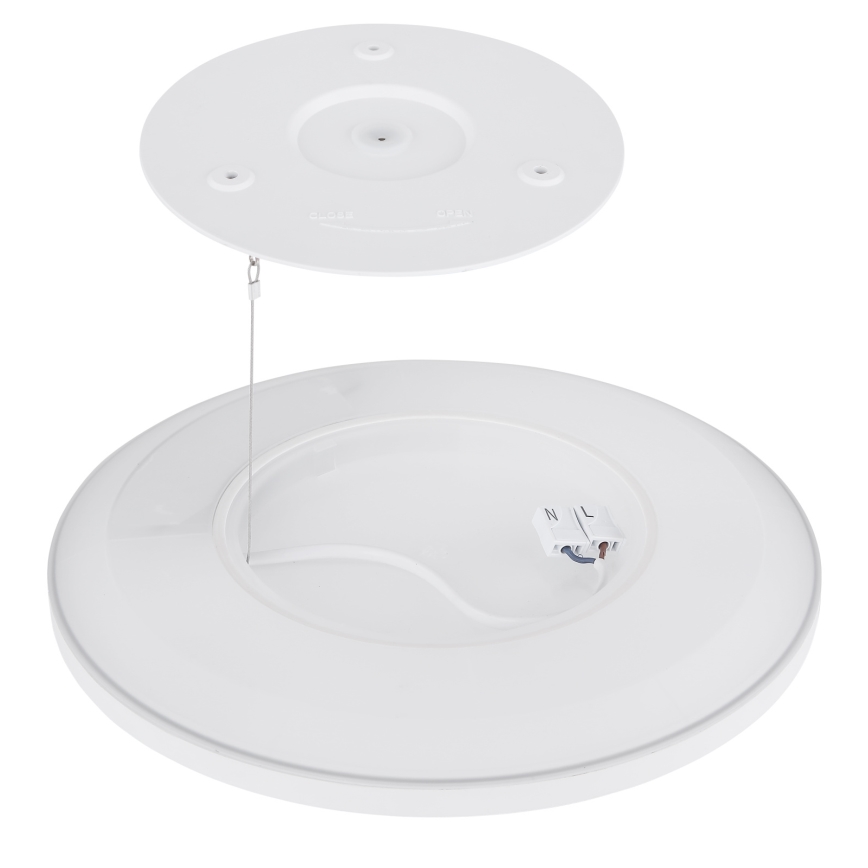 Globo - LED pritemdomas lubinis vonios šviestuvas LED/18W/230V diametras 29,4 cm IP44 balta