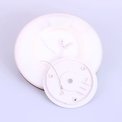 Globo - LED pritemdomas lubinis vonios šviestuvas LED/18W/230V diametras 29,4 cm IP44 ruda