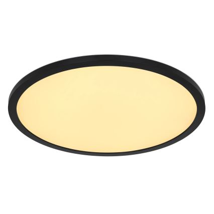 Globo - LED RGB Pritemdomas sieninis vonios šviestuvas LED/21W/230V 3000-6000K + nuotolinio valdymo pultas IP44 juoda