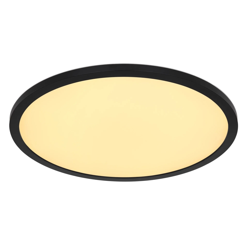 Globo - LED RGB Pritemdomas sieninis vonios šviestuvas LED/21W/230V 3000-6000K + nuotolinio valdymo pultas IP44 juoda